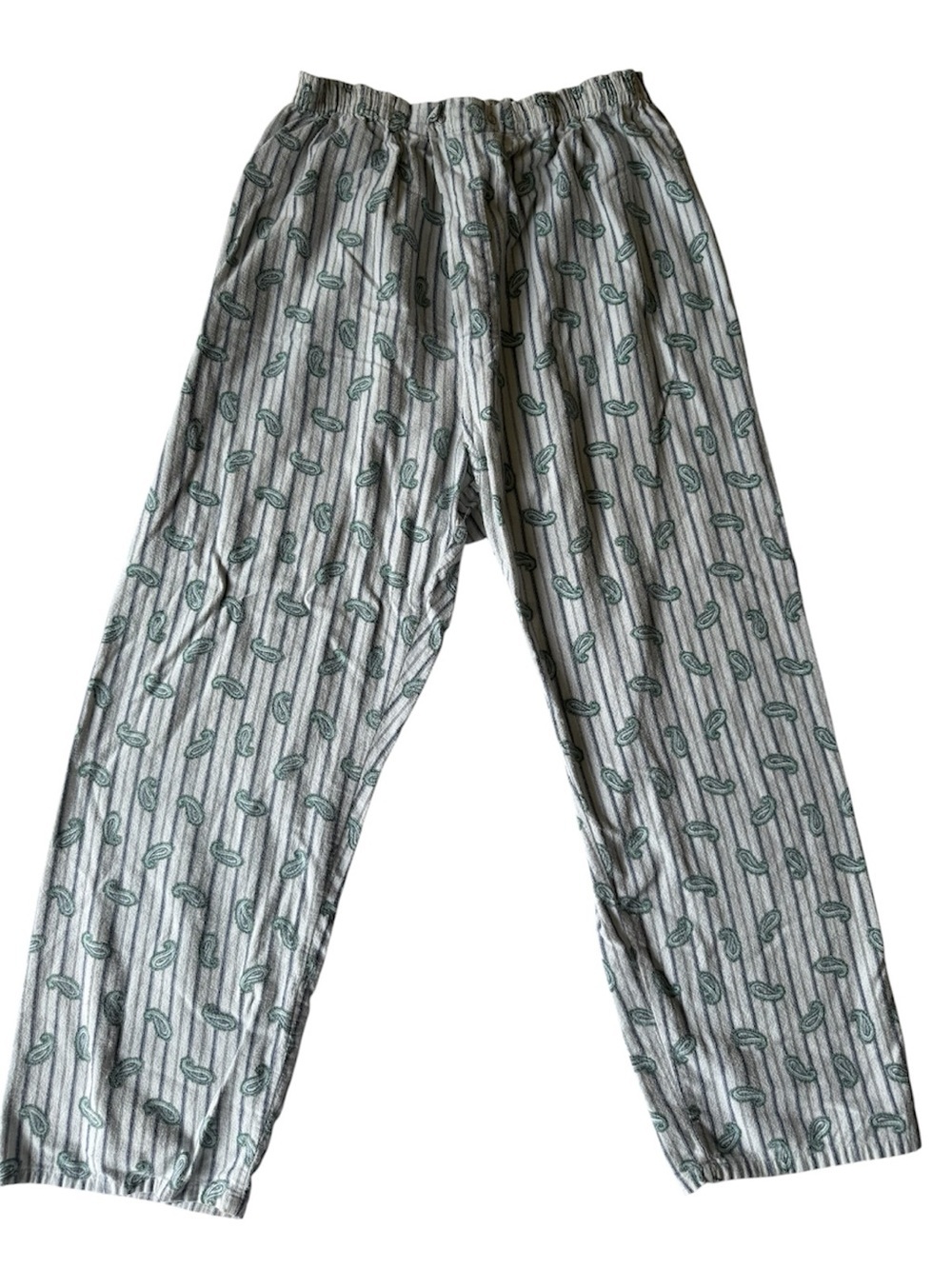 Men's PJ Green Paisley Lounge Pants Size Large